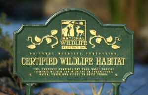 Certified Wildlife Habitat Sign